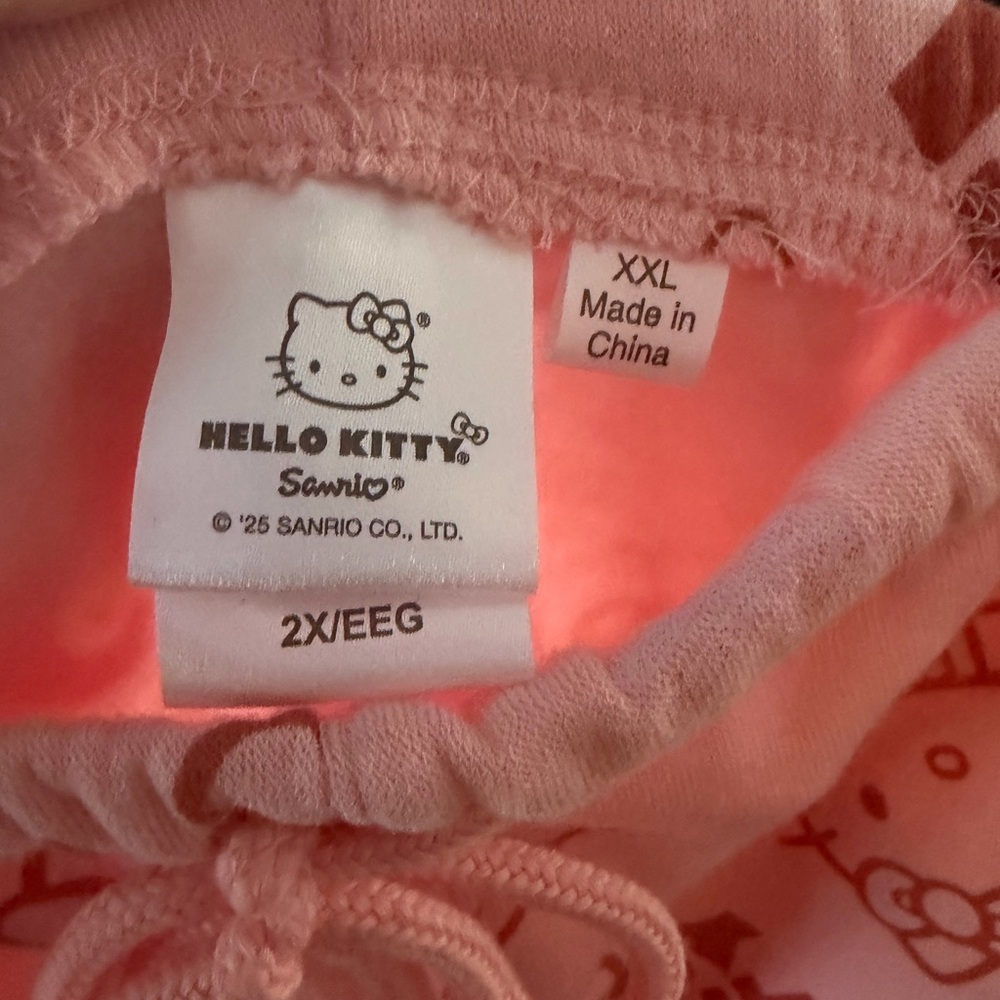 Hello Kitty NWT Pajama pants/sweat pants size XXL - Picture 8 of 8